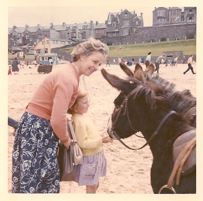 Me and My Mum, With Donkeys